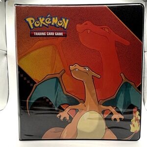 Ultra Pro Pokemon Charizard Portfolio 3 Ring Binder Trading Card Game Porfolio